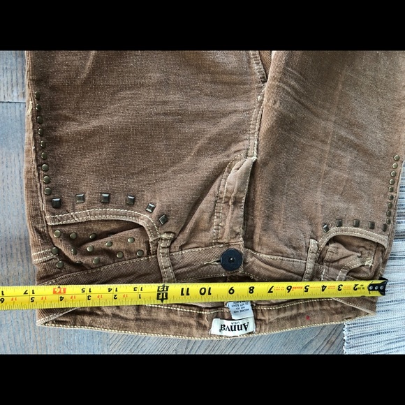 Annva corduroy camel pants - Picture 4 of 6
